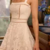 Ava White – Sukienki Letnie z bawełny z koronką broderie anglaise