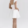 Biała bawełniana sukienka mini z gorsetem Florence Biała bawełniana sukienka mini z gorsetem Florence