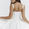 Biała mini sukienka gorsetowa Pietra Biała mini sukienka gorsetowa Pietra