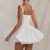 Biała mini sukienka gorsetowa Pietra Biała mini sukienka gorsetowa Pietra