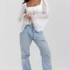 Biała plisowana bluzka Lucie Biała plisowana bluzka Lucie