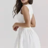 Biała plisowana mini sukienka Cupid Biała plisowana mini sukienka Cupid