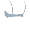 Biustonosz bikini z fiszbinami w niebieski wzór paisley Biustonosz bikini z fiszbinami w niebieski wzór paisley