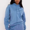 Bluza z kapturem Halo Azure z bawełnianym polarem Bluza z kapturem Halo Azure z bawełnianym polarem
