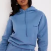 Bluza z kapturem Halo Azure z bawełnianym polarem Bluza z kapturem Halo Azure z bawełnianym polarem
