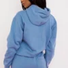 Bluza z kapturem Halo Azure z bawełnianym polarem Bluza z kapturem Halo Azure z bawełnianym polarem