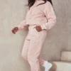 Bluza z kapturem Halo Blush z bawełnianym polarem w stylu oversize Bluza z kapturem Halo Blush z bawełnianym polarem w stylu oversize