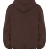Bluza z kapturem Halo Chocolate z bawełnianym polarem Bluza z kapturem Halo Chocolate z bawełnianym polarem