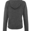 Bluza z kapturem Jionni z mieszanki kaszmiru w kolorze grafitowym Bluza z kapturem Jionni z mieszanki kaszmiru w kolorze grafitowym
