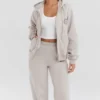 Bluza z kapturem Mirage Cloud z bawełnianym polarem i zamkiem Bluza z kapturem Mirage Cloud z bawełnianym polarem i zamkiem