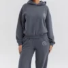 Bluza z kapturem Muse Slate z bawełnianym polarem Bluza z kapturem Muse Slate z bawełnianym polarem
