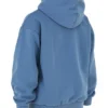Bluza z kapturem Storm Azure z bawełnianym polarem i zamkiem Bluza z kapturem Storm Azure z bawełnianym polarem i zamkiem