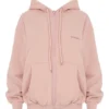 Bluza z kapturem Storm Blush z bawełnianym polarem i zamkiem błyskawicznym Bluza z kapturem Storm Blush z bawełnianym polarem i zamkiem błyskawicznym