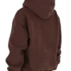 Bluza z kapturem Storm Chocolate z polarową podszewką i zamkiem Bluza z kapturem Storm Chocolate z polarową podszewką i zamkiem