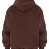 Bluza z kapturem Storm Chocolate z polarową podszewką i zamkiem Bluza z kapturem Storm Chocolate z polarową podszewką i zamkiem