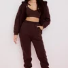 Bluza z kapturem Storm Chocolate z polarową podszewką i zamkiem Bluza z kapturem Storm Chocolate z polarową podszewką i zamkiem