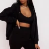 Bluza z kapturem Storm Ink z bawełnianym polarem i zamkiem Bluza z kapturem Storm Ink z bawełnianym polarem i zamkiem