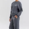 Bluza z okrągłym dekoltem Haze Slate
