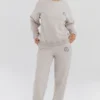 Bluza z okrągłym dekoltem z bawełnianego polaru Haze Cloud Bluza z okrągłym dekoltem z bawełnianego polaru Haze Cloud