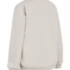 Bluza z okrągłym dekoltem z bawełnianego polaru Haze Cloud Bluza z okrągłym dekoltem z bawełnianego polaru Haze Cloud