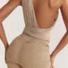 Body Cheyanne Ecru z marszczeniami Body Cheyanne Ecru z marszczeniami