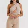 Body Cheyanne Ecru z marszczeniami Body Cheyanne Ecru z marszczeniami