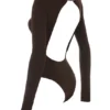 Body Inoe Espresso z odkrytymi plecami Body Inoe Espresso z odkrytymi plecami