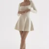 Caprice Cream Dainty Knit Mini Sukienka Caprice Cream Dainty Knit Mini Sukienka
