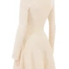 Caprice Cream Dainty Knit Mini Sukienka Caprice Cream Dainty Knit Mini Sukienka
