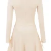 Caprice Cream Dainty Knit Mini Sukienka Caprice Cream Dainty Knit Mini Sukienka