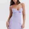 Christiana Lavender Mini Sukienka Christiana Lavender Mini Sukienka