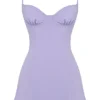Christiana Lavender Mini Sukienka Christiana Lavender Mini Sukienka