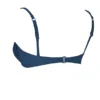 Ciemnoniebieski stanik bikini z marszczeniami „Cassis” Ciemnoniebieski stanik bikini z marszczeniami „Cassis”