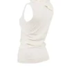 Clementine Ivory Kaszmirowy top z drapowaniem i Szaliki Clementine Ivory Kaszmirowy top z drapowaniem i Szaliki