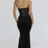 Czarna koronkowa sukienka maxi Ayana + Bolerka Czarna koronkowa sukienka maxi Ayana + Bolerka
