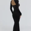 Czarna koronkowa sukienka maxi Ayana + Bolerka Czarna koronkowa sukienka maxi Ayana + Bolerka