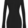 Czarna mini sukienka Elize Czarna mini sukienka Elize