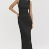 Czarna sukienka maxi Filomena Czarna sukienka maxi Filomena