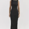 Czarna sukienka maxi Filomena Czarna sukienka maxi Filomena