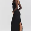 Czarna sukienka maxi Katarina Czarna sukienka maxi Katarina