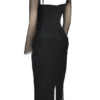 Czarna sukienka maxi Katarina Czarna sukienka maxi Katarina