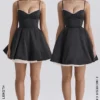 Czarna tiulowa mini sukienka Minimoiselle Czarna tiulowa mini sukienka Minimoiselle