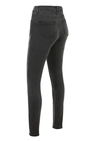 Czarne obcisłe Jeansy Greer Faded Wash