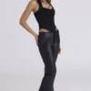 Czarny gorset modelujący z wiązaniem na szyi „Sahar” Czarny gorset modelujący z wiązaniem na szyi „Sahar”