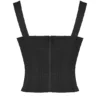 Czarny satynowy gorset Liberty Czarny satynowy gorset Liberty