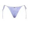 Dół do bikini Tahiti Lavender Paisley Tie Side Dół do bikini Tahiti Lavender Paisley Tie Side
