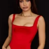 Długi gorset Rafa Scarlet Satin Długi gorset Rafa Scarlet Satin
