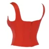 Długi gorset Rafa Scarlet Satin Długi gorset Rafa Scarlet Satin