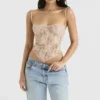 Fernanda Kremowa bluzka z koronką w paisley Fernanda Kremowa bluzka z koronką w paisley
