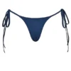 Fioletowy dół Bikini „Santorini” wiązany na bokach